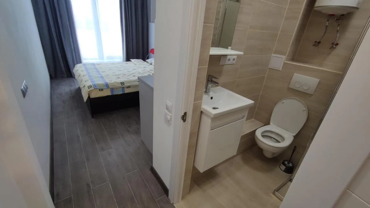 Rybalsky Studio Apartment Dnipro View Kiev Oekraïne