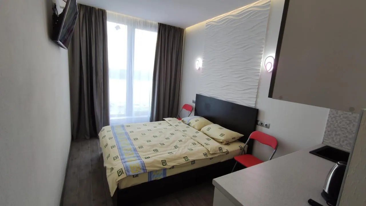 Rybalsky Studio Apartment Dnipro View Kiev