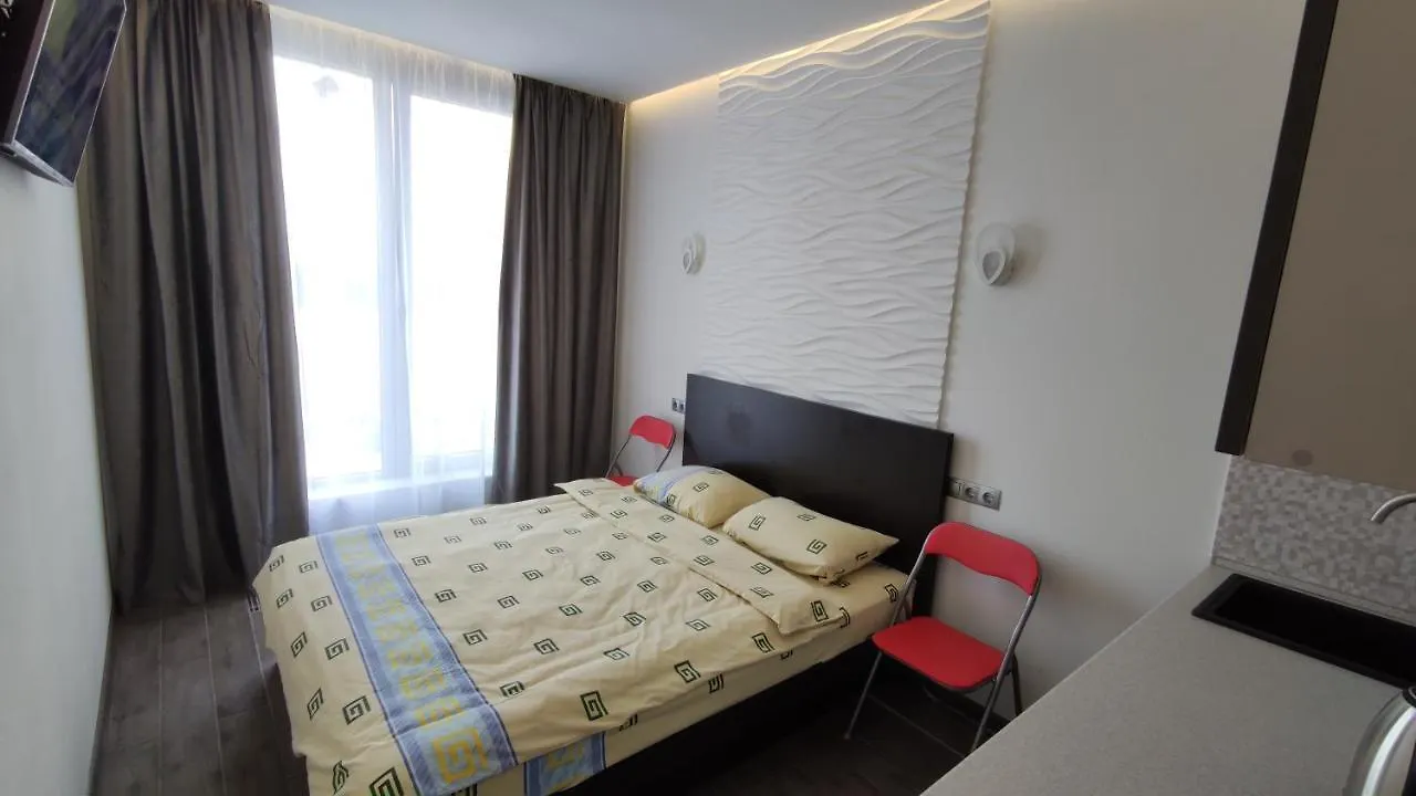 Rybalsky Studio Apartment Dnipro View Kiev