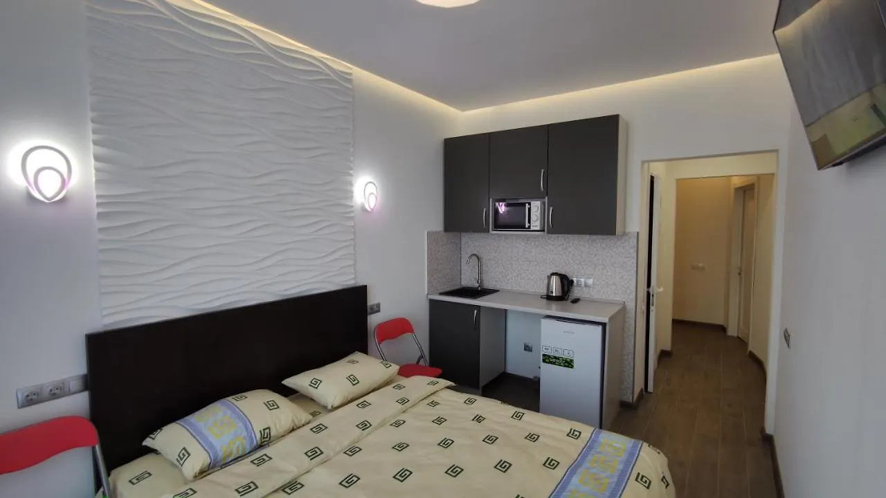 Rybalsky Studio Apartment Dnipro View Kiev